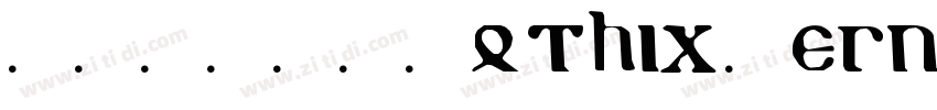 BIZUDPGothic Reguar字体转换